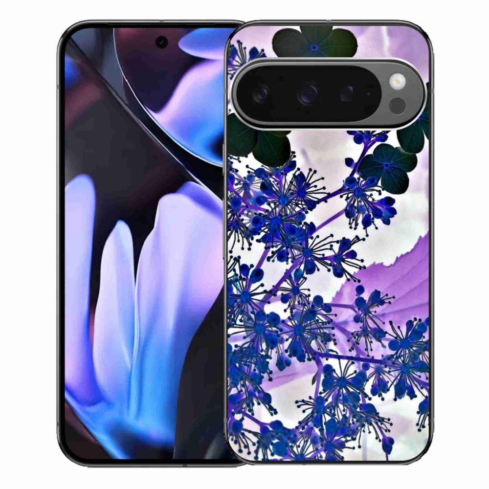 Gelový kryt mmCase na Google Pixel 9 Pro XL - květ hortenzie