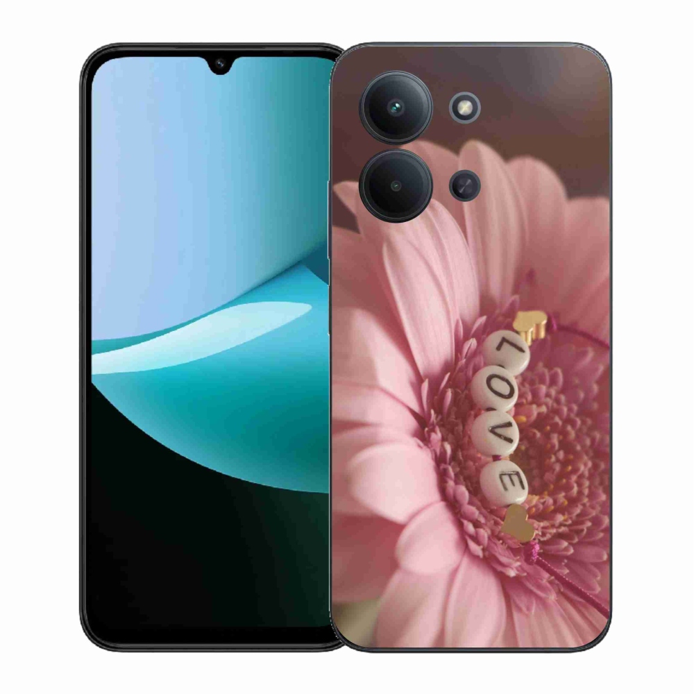 Gelový kryt mmCase na Xiaomi Redmi 15C 4G (171mm)/Poco C85 4G (171mm) - přívěsek love