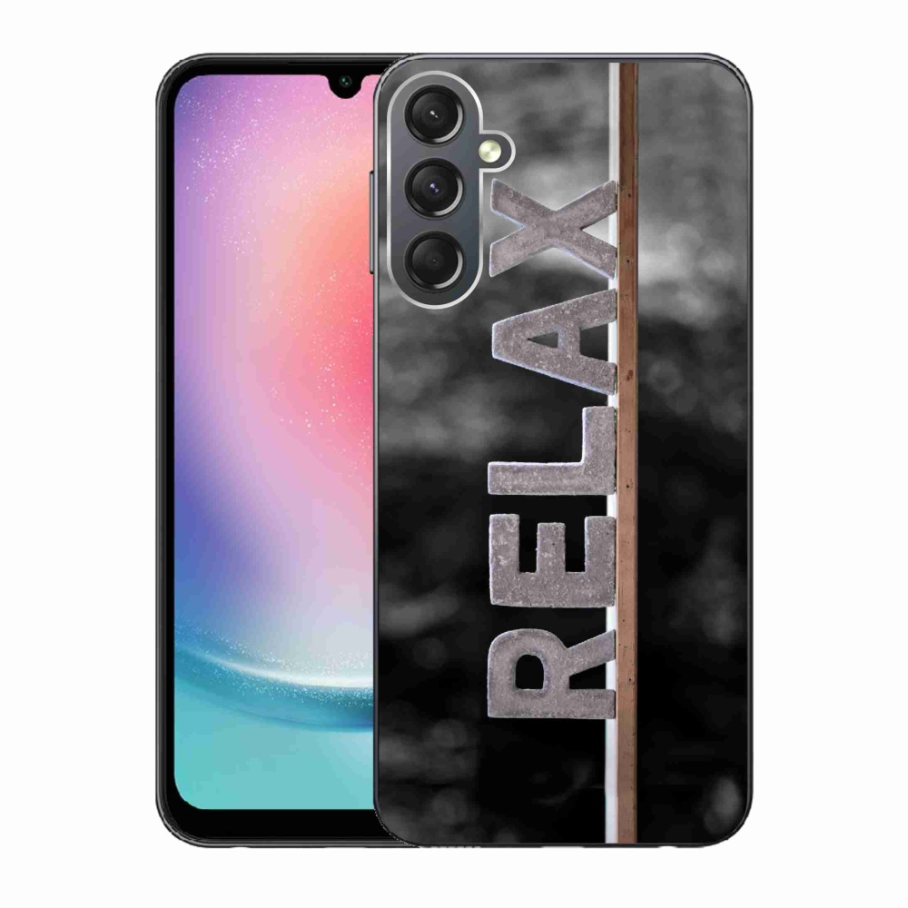 Gelový kryt mmCase na Samsung Galaxy A24 - relax 1
