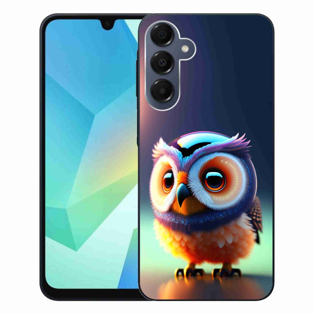 Gelový kryt mmCase na Samsung Galaxy A16 4G/5G - sovička