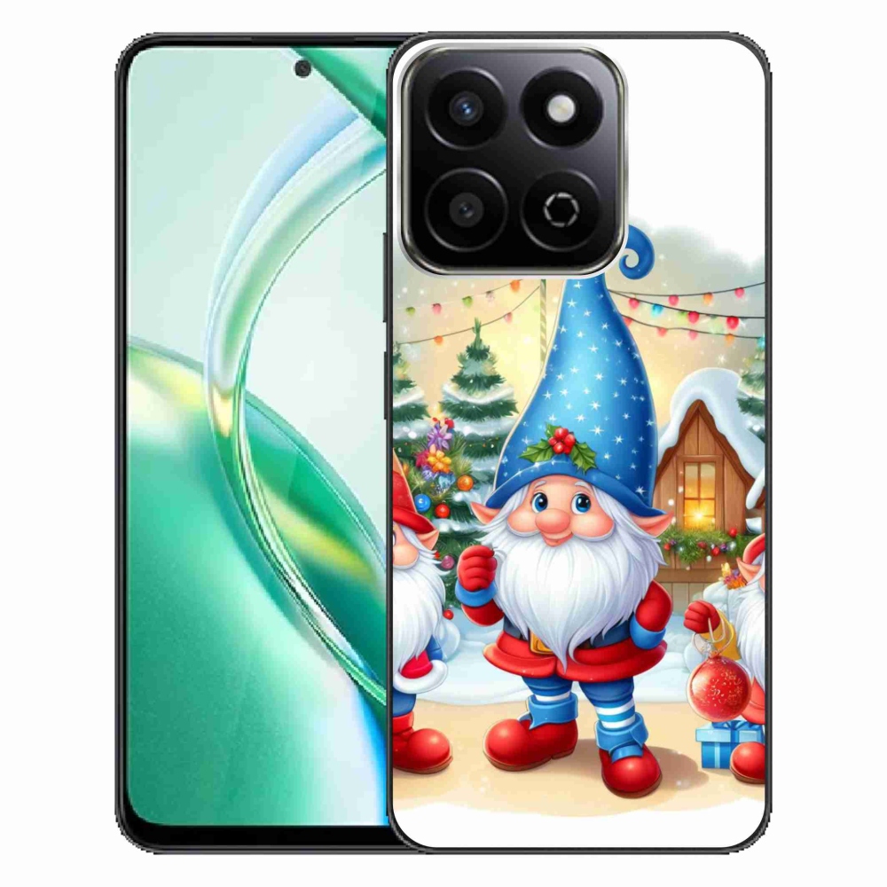 Gelový kryt mmCase na Honor 200 Smart 5G - vánoční skřítci
