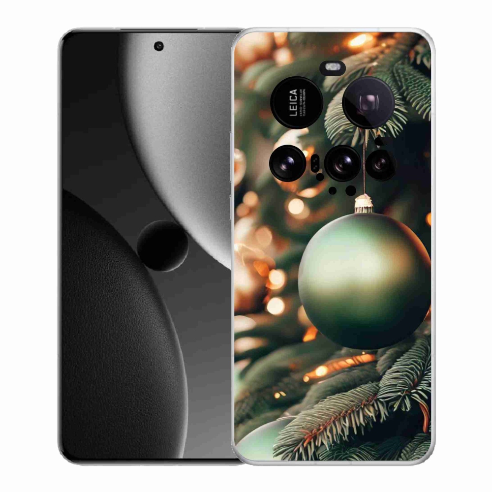 Gelový kryt mmCase na Xiaomi 15 Ultra - vánoční ozdoby 1