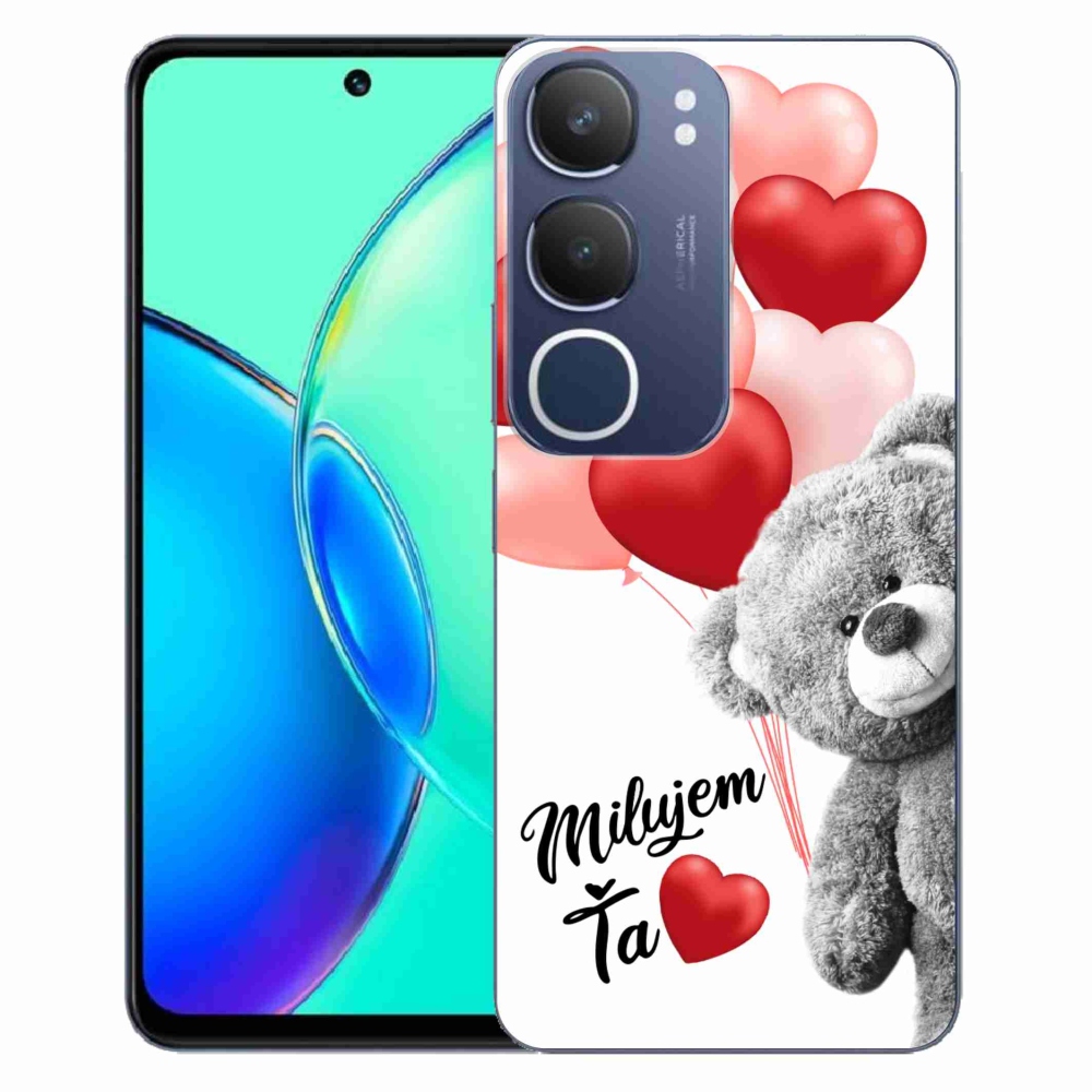 Gelový kryt mmCase na Vivo Y19s - milujem Ťa sk