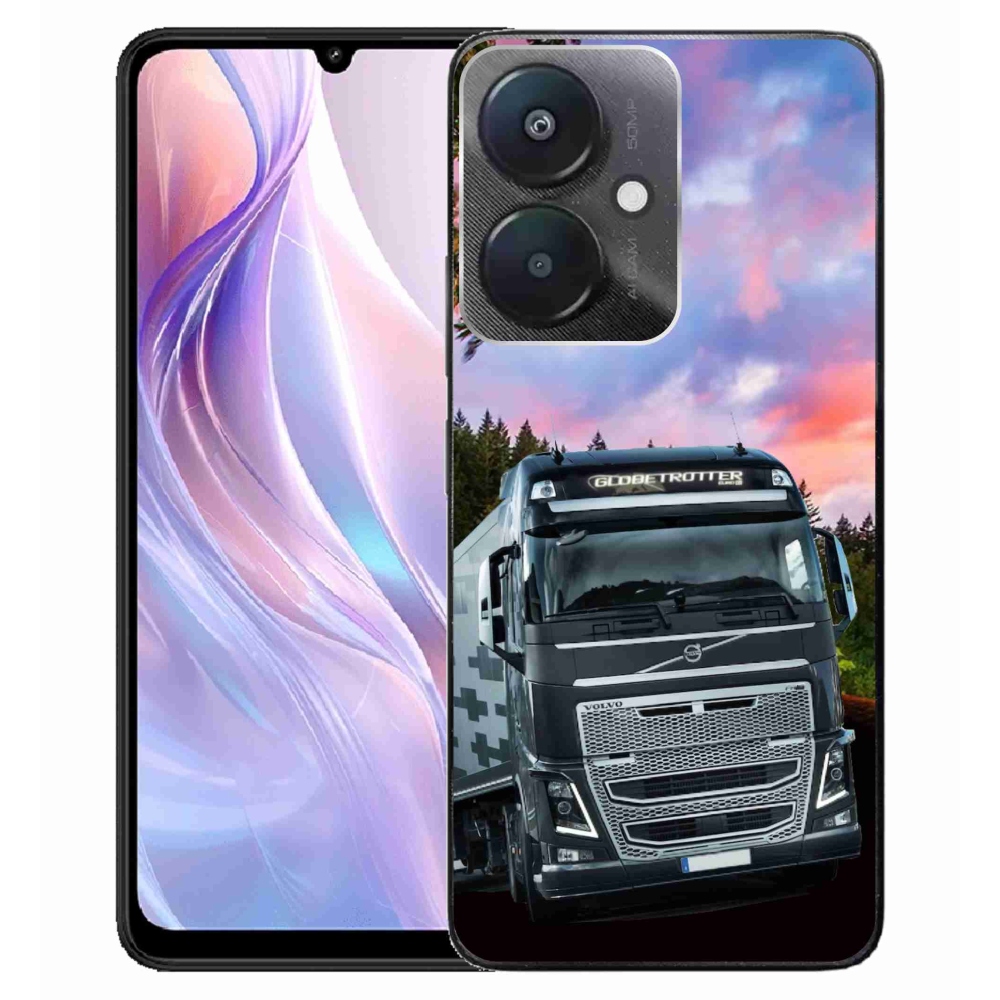 Gelový kryt mmCase na Xiaomi Redmi 13C 5G - kamion 2