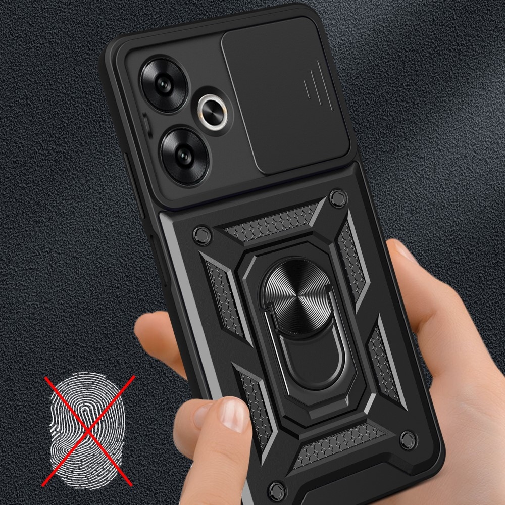 Slide odolný kryt na Xiaomi Redmi 13C 5G - černý
