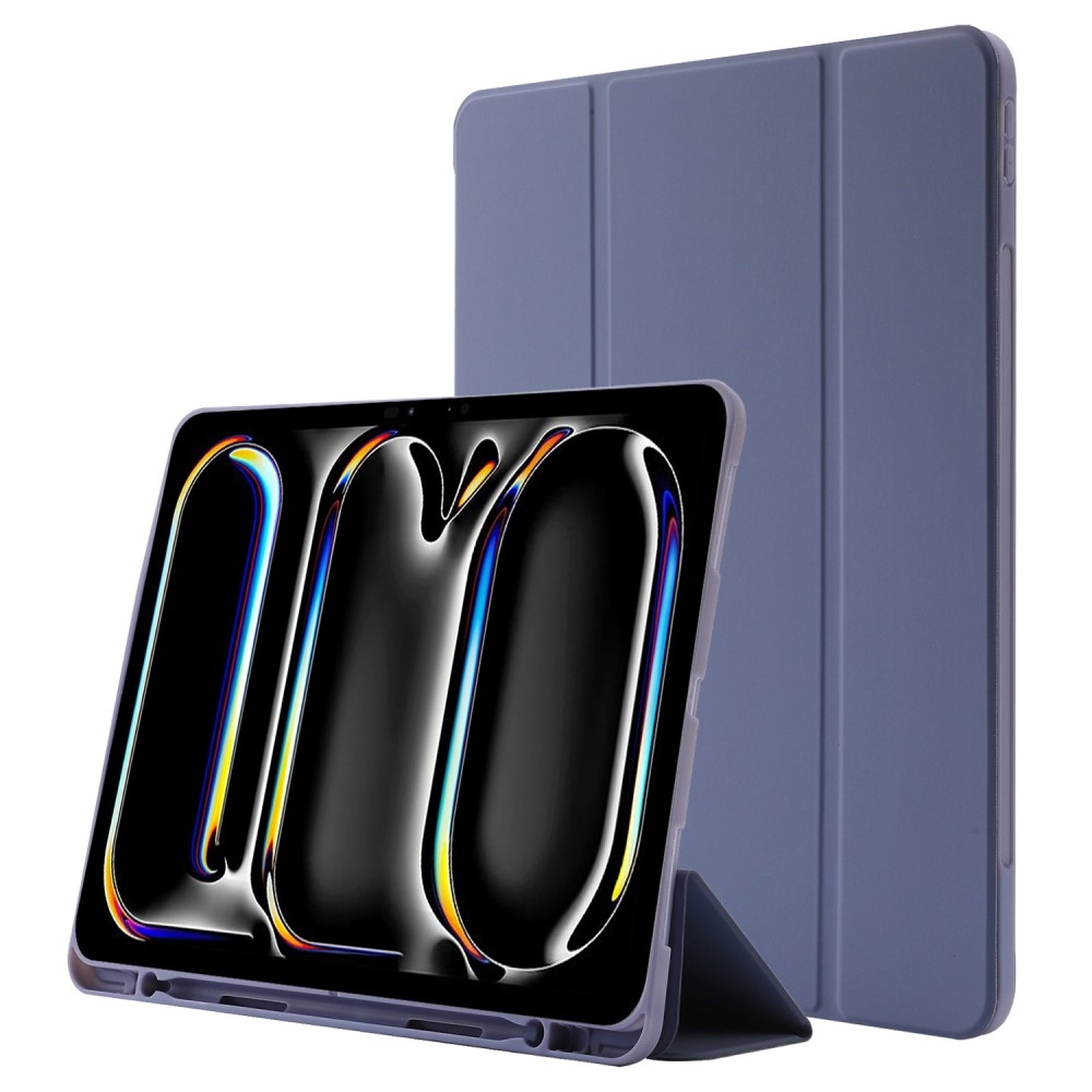 Stand zavírací pouzdro na iPad Pro 11 (2024) - fialové