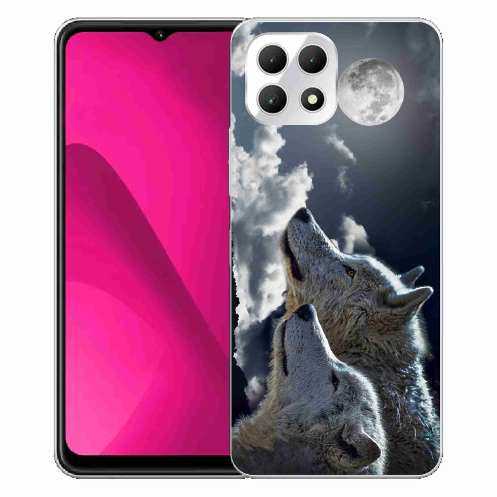 Gelový kryt mmCase na T-Mobile T Phone 2 - vlci