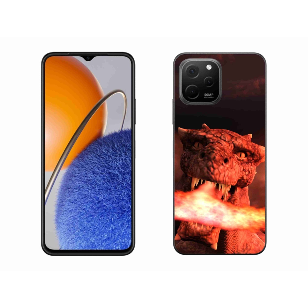 Gelový kryt mmCase na Huawei Nova Y61 - drak
