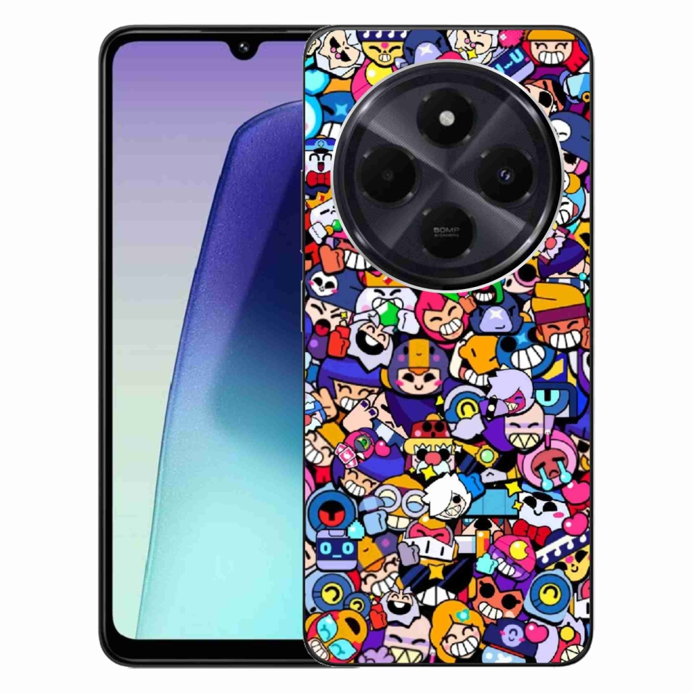 Gelový kryt mmCase na Xiaomi Redmi 14C/Poco C75 - brawl stars 2