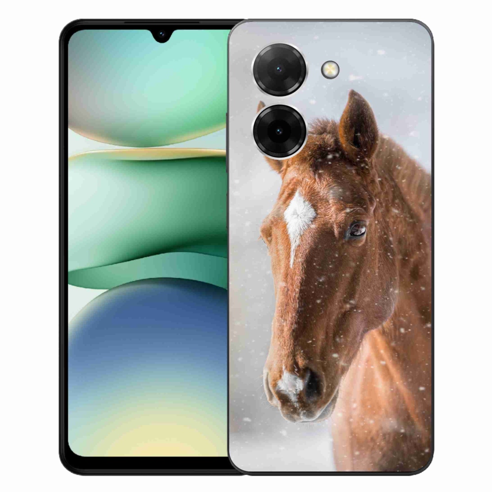 Gelový kryt mmCase na Xiaomi Redmi A5 (171.7x77.8x8.3mm) - hnědý kůň 2