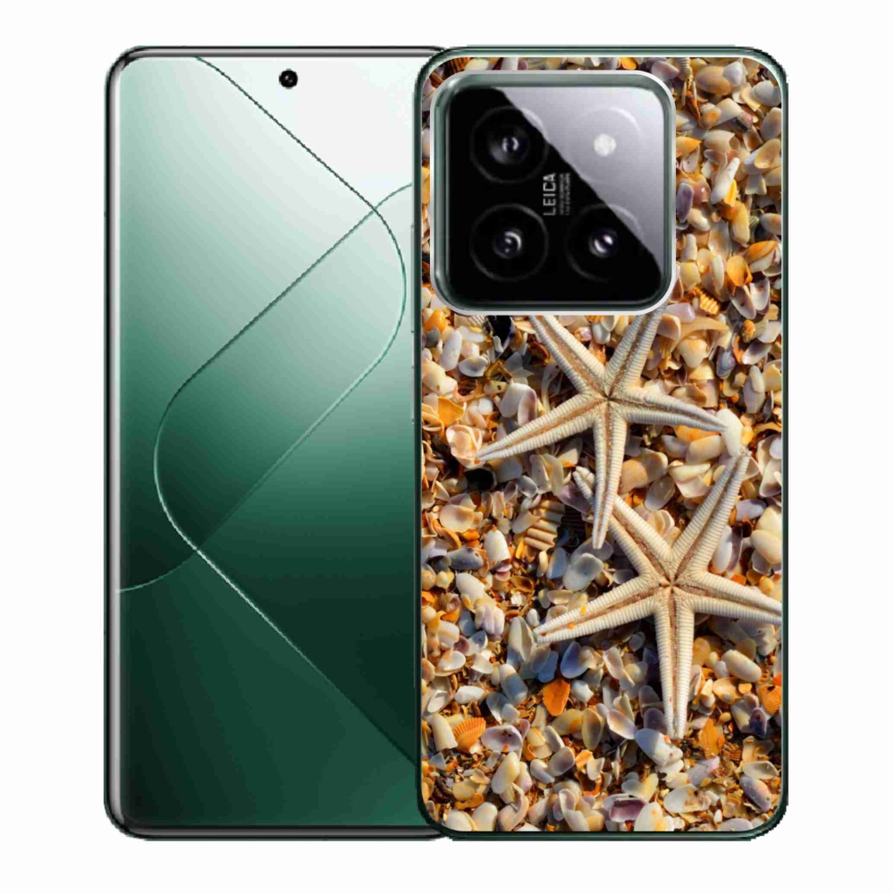Gelový kryt mmCase na Xiaomi 14 - mořské hvězdice