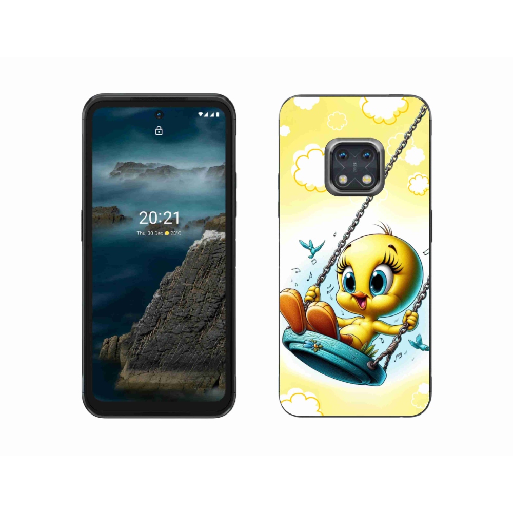 Gelový kryt mmCase na Nokia XR20 - tweety
