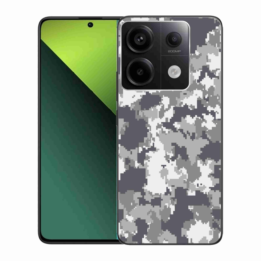 Gelový kryt mmCase na Xiaomi Redmi Note 13 Pro 5G/Poco X6 5G - maskáčový vzor 2