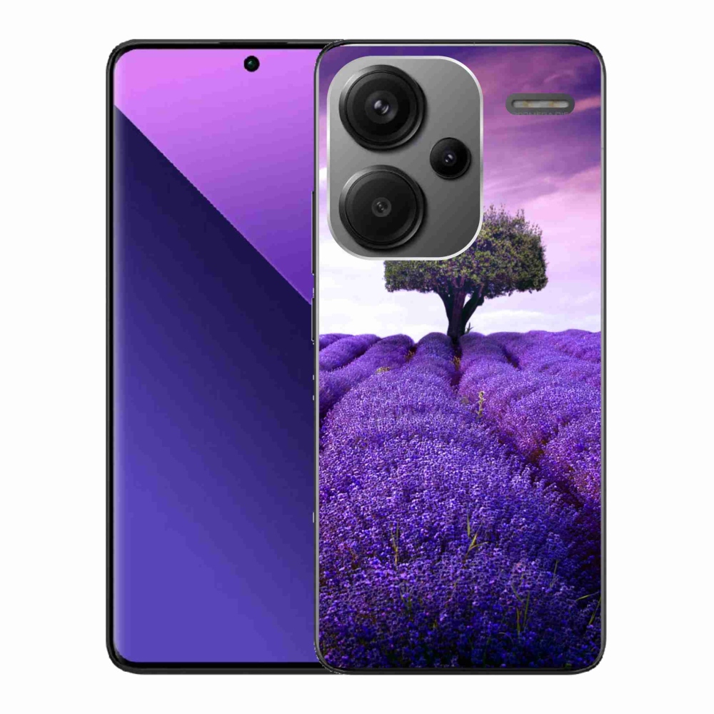 Gelový kryt mmCase na Xiaomi Redmi Note 13 Pro+ 5G - levandulová louka
