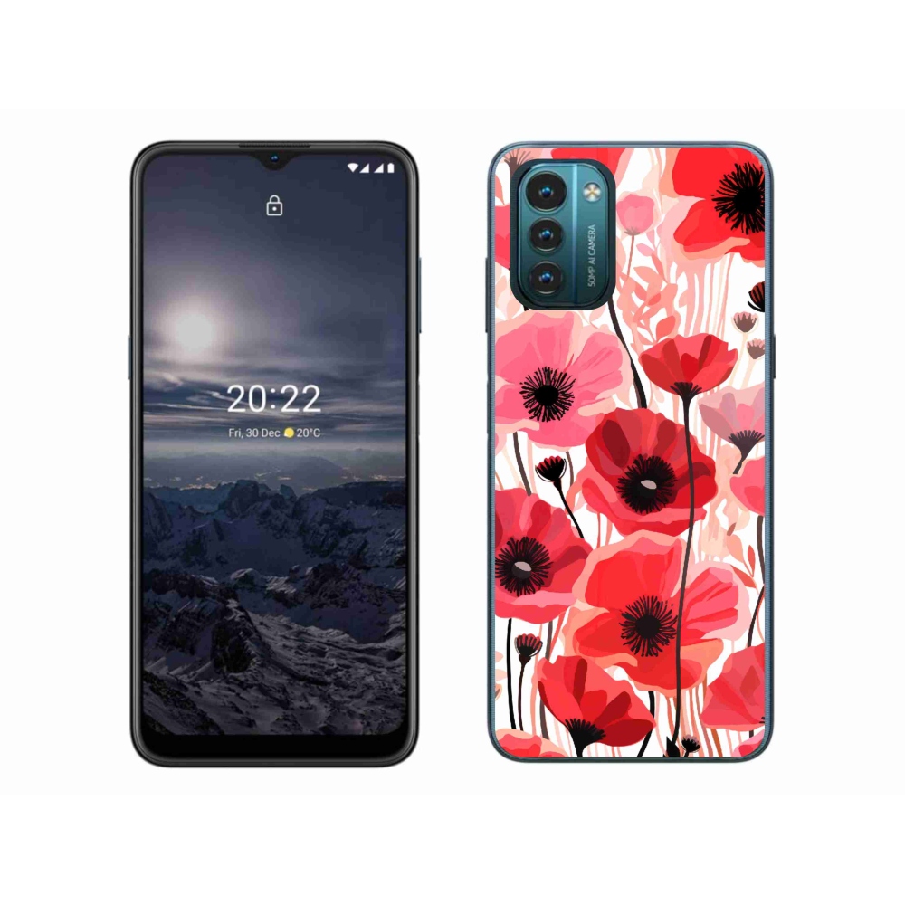 Gelový kryt mmCase na Nokia G11/G21 - vlčí mák 1