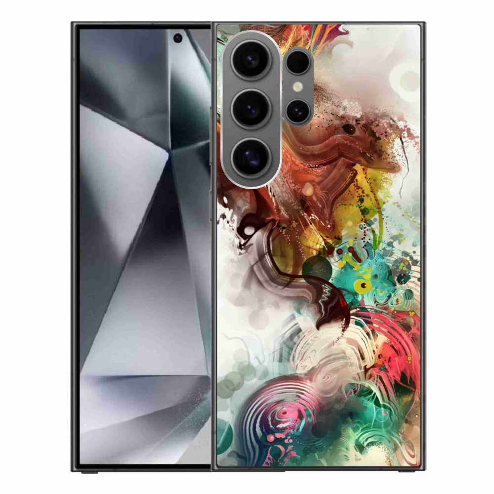 Gelový kryt mmCase na Samsung Galaxy S24 Ultra - abstrakt 1