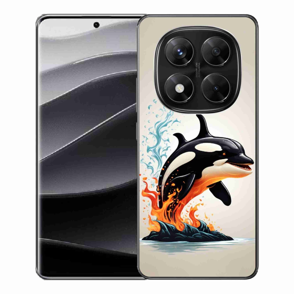 Gelový kryt mmCase na Xiaomi Redmi Note 14 Pro 5G/Poco X7 5G - kosatka