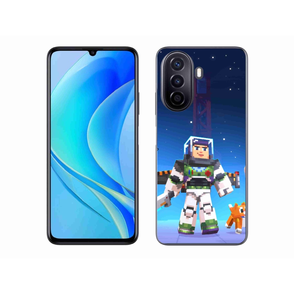 Gelový kryt mmCase na Huawei Nova Y70 - minecraft 2