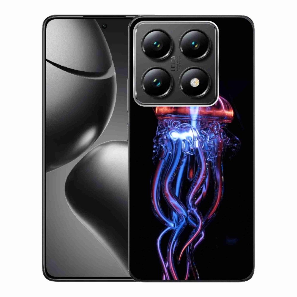 Gelový kryt mmCase na Xiaomi 14T Pro - medúza