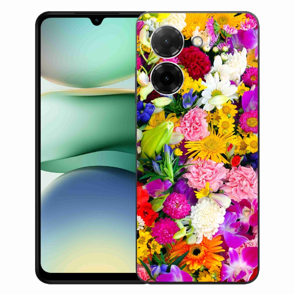 Gelový kryt mmCase na Xiaomi Redmi A5 (171.7x77.8x8.3mm) - květiny 12