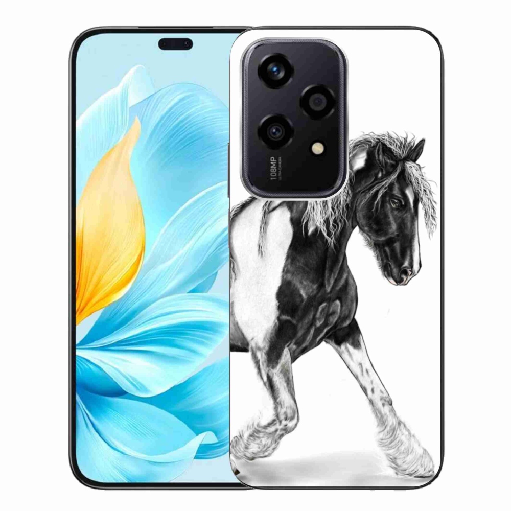 Gelový kryt mmCase na Honor 200 Lite 5G - kůň