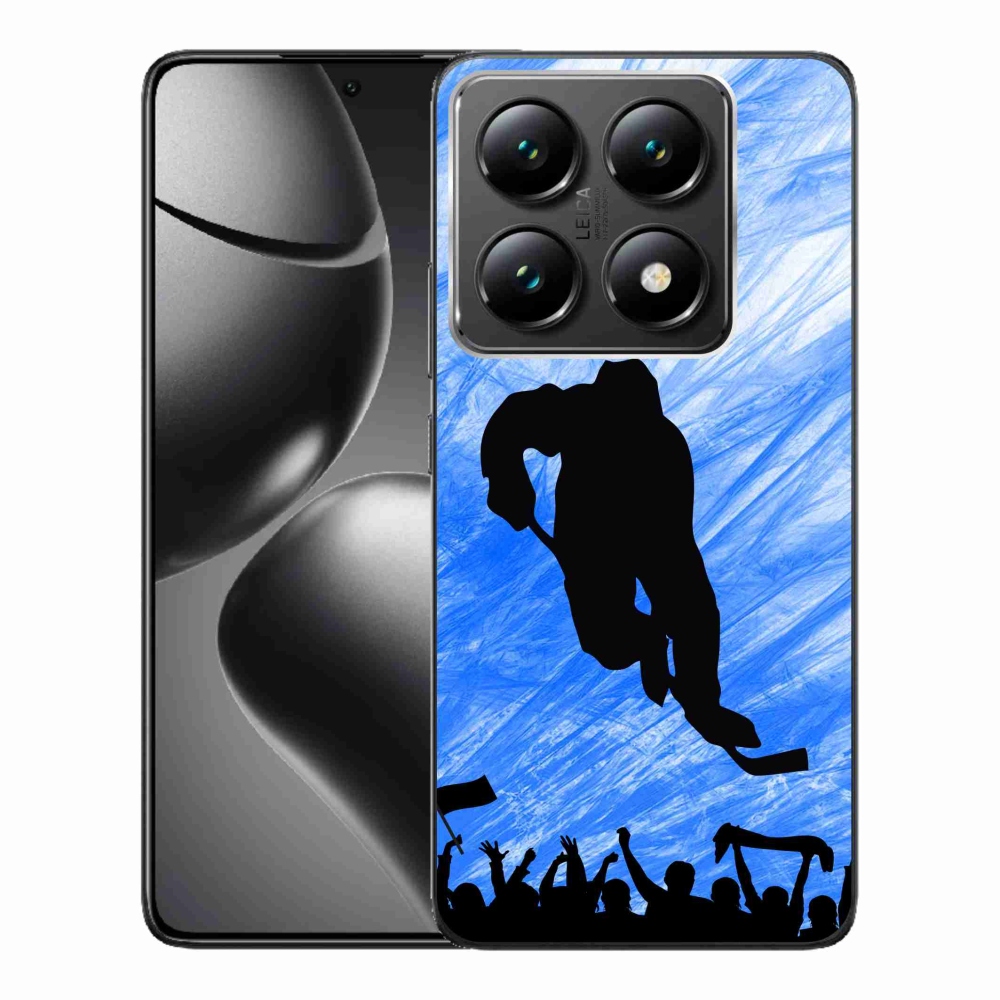 Gelový kryt mmCase na Xiaomi 14T Pro - hokejový hráč