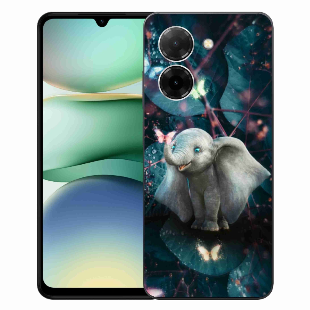 Gelový kryt mmCase na Xiaomi Redmi A5 (171.7x77.8x8.3mm) - roztomilý slon