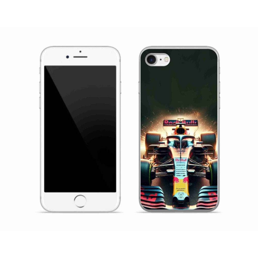 Gelový kryt mmCase na iPhone SE (2022) - formule 3