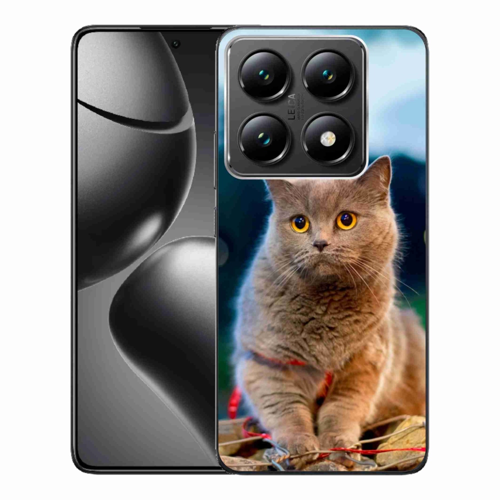 Gelový kryt mmCase na Xiaomi 14T Pro - britská modrá 2