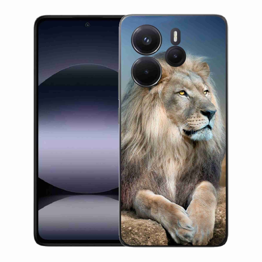 Gelový kryt mmCase na Xiaomi Redmi Note 14 - lev 1