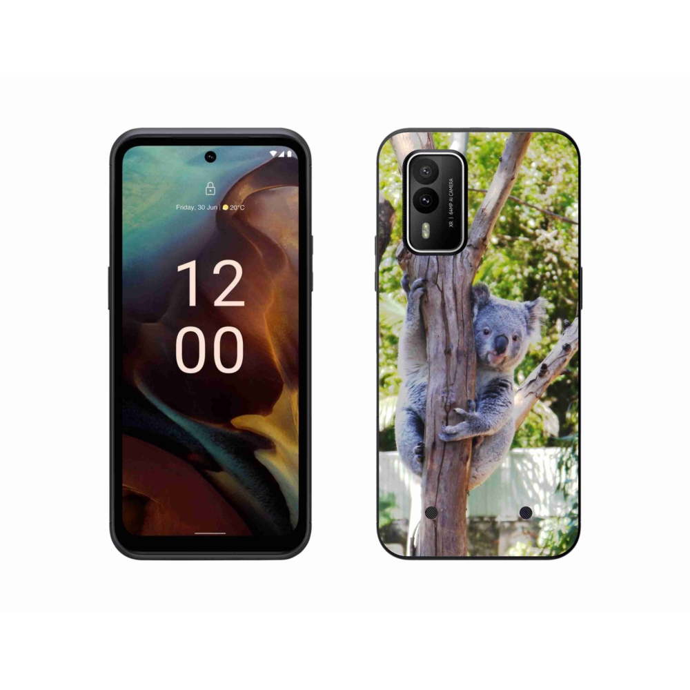 Gelový kryt mmCase na Nokia XR21 - koala