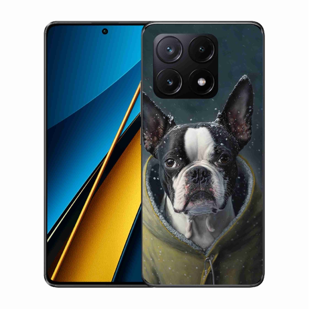 Gelový kryt mmCase na Xiaomi Poco X6 Pro 5G - buldoček