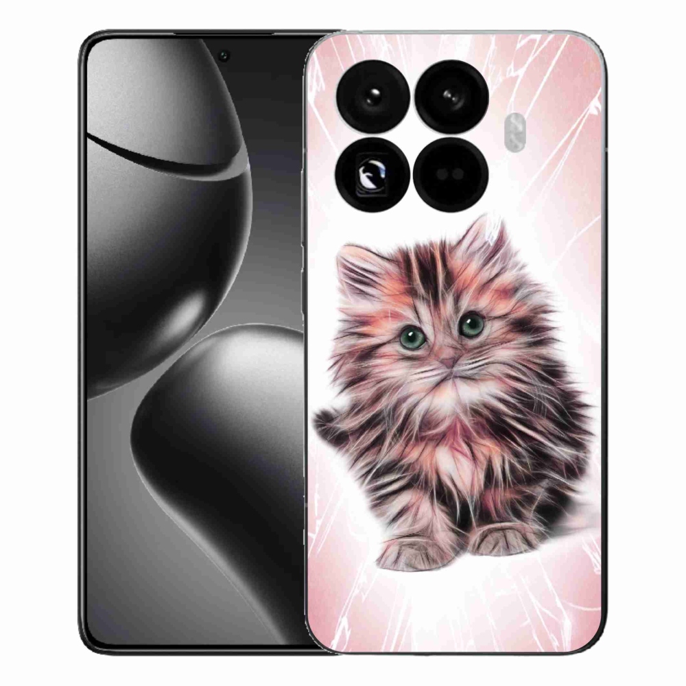 Gelový kryt mmCase na Xiaomi 15T Pro - roztomilé kotě