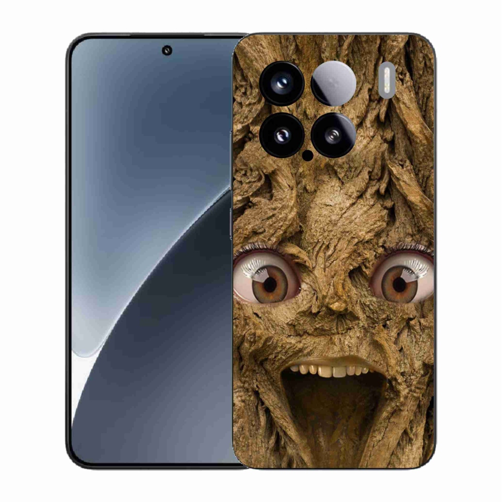 Gelový kryt mmCase na Xiaomi 15 - veselý strom s očima