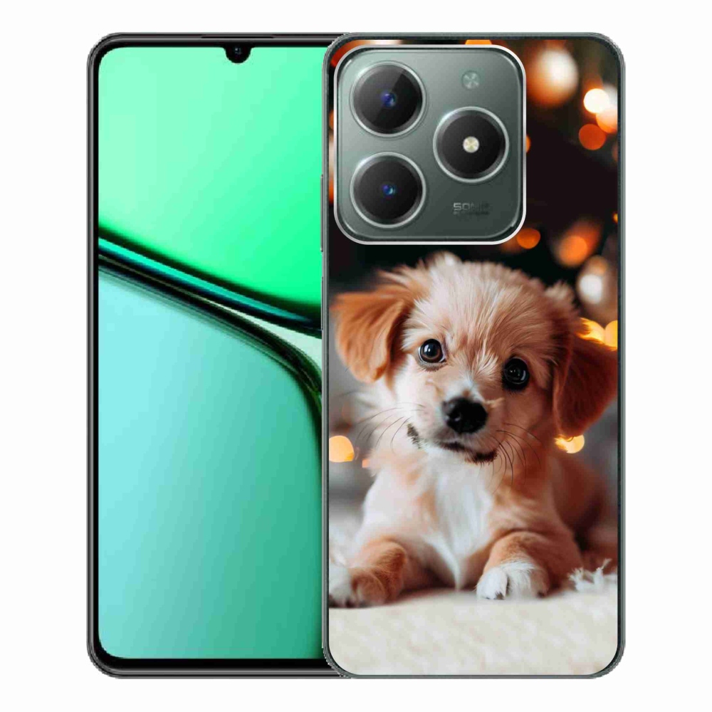 Gelový kryt mmCase na Realme C61 - štěňátko