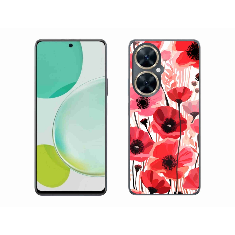 Gelový kryt mmCase na Huawei Nova 11i - vlčí mák 1