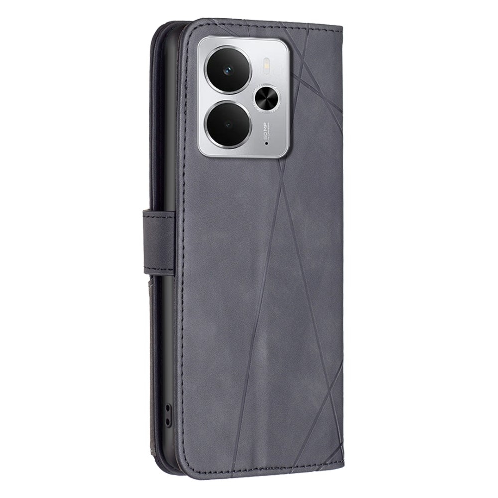 COLOR BNF knížkové pouzdro na Realme 14 5G - šedé