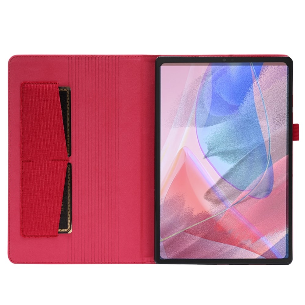 Fashion zavírací pouzdro na tablet Lenovo Tab 10.1 (2025) - červené