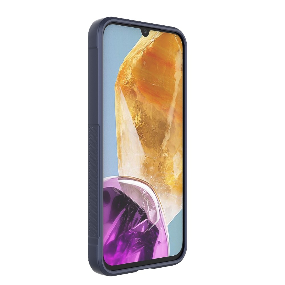 Rugg odolný gelový obal na Samsung Galaxy M15 5G - tmavěmodrý