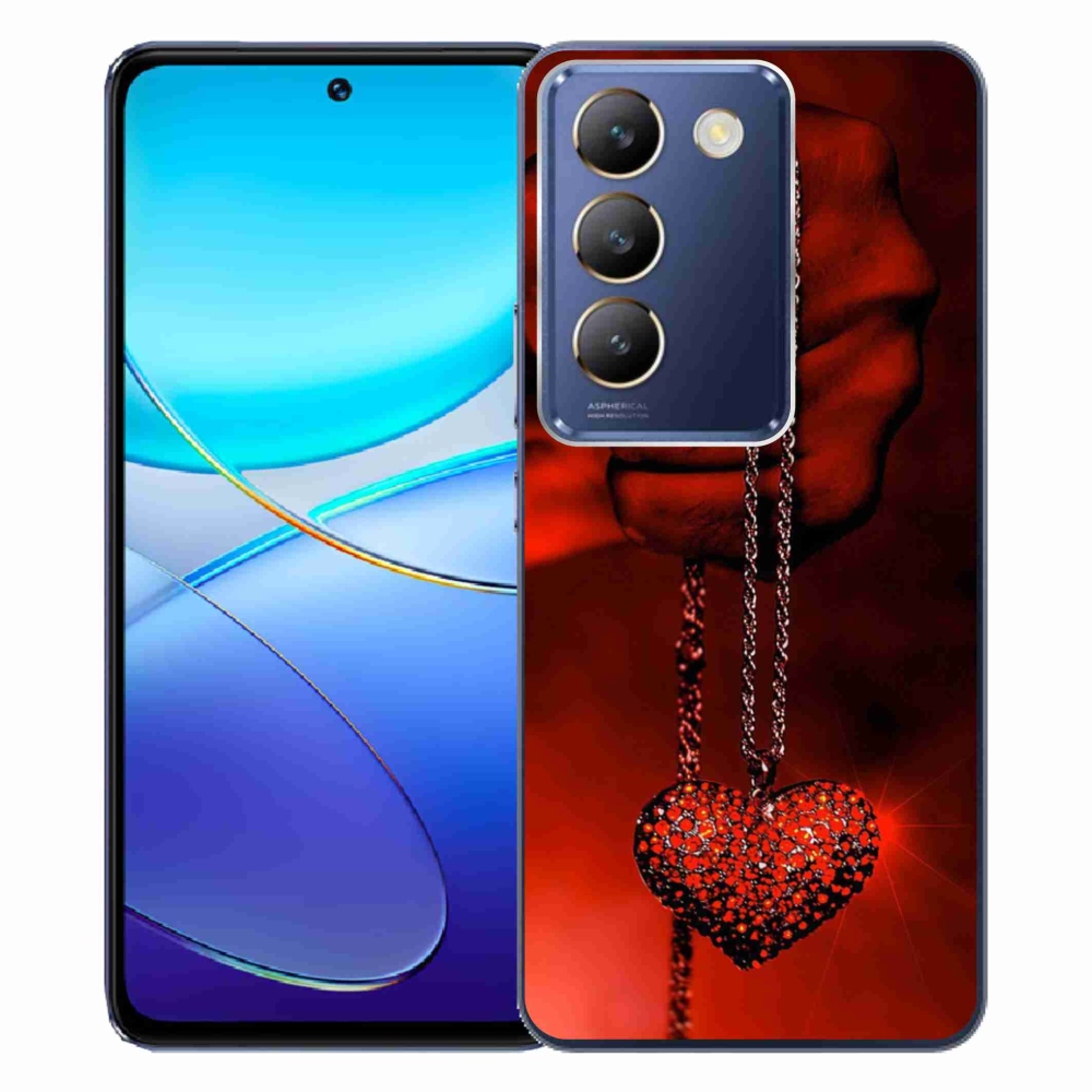 Gelový kryt mmCase na Vivo V40 SE 4G/5G - náhrdelník