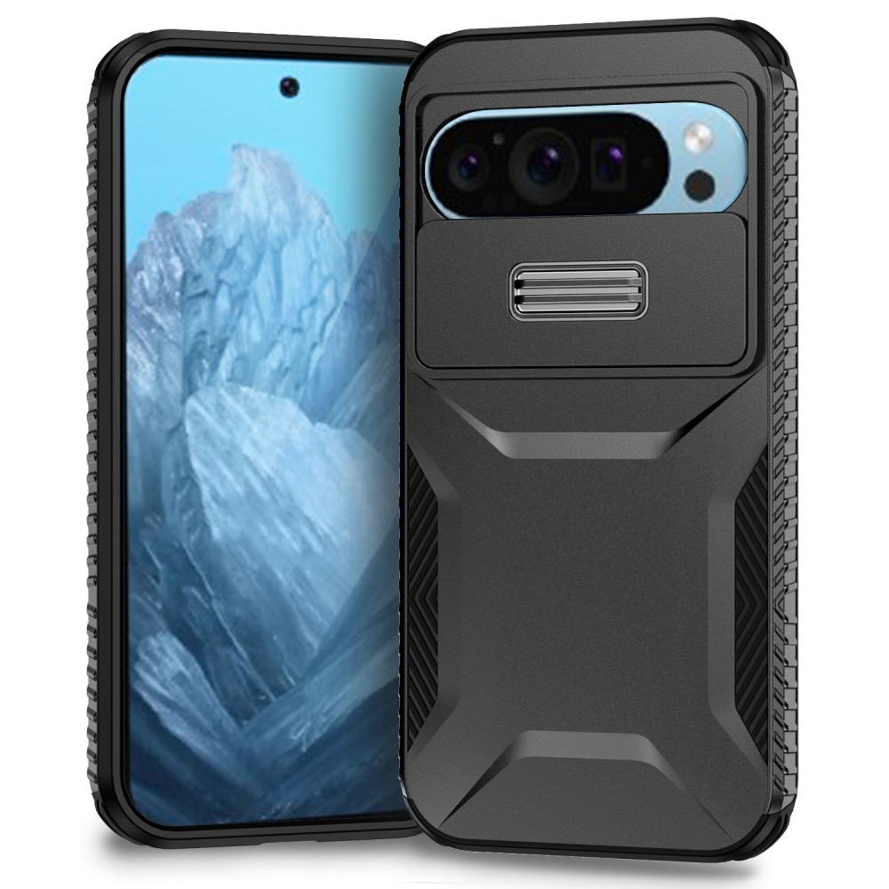 Lid odolný kryt na Google Pixel 9/9 Pro - černý