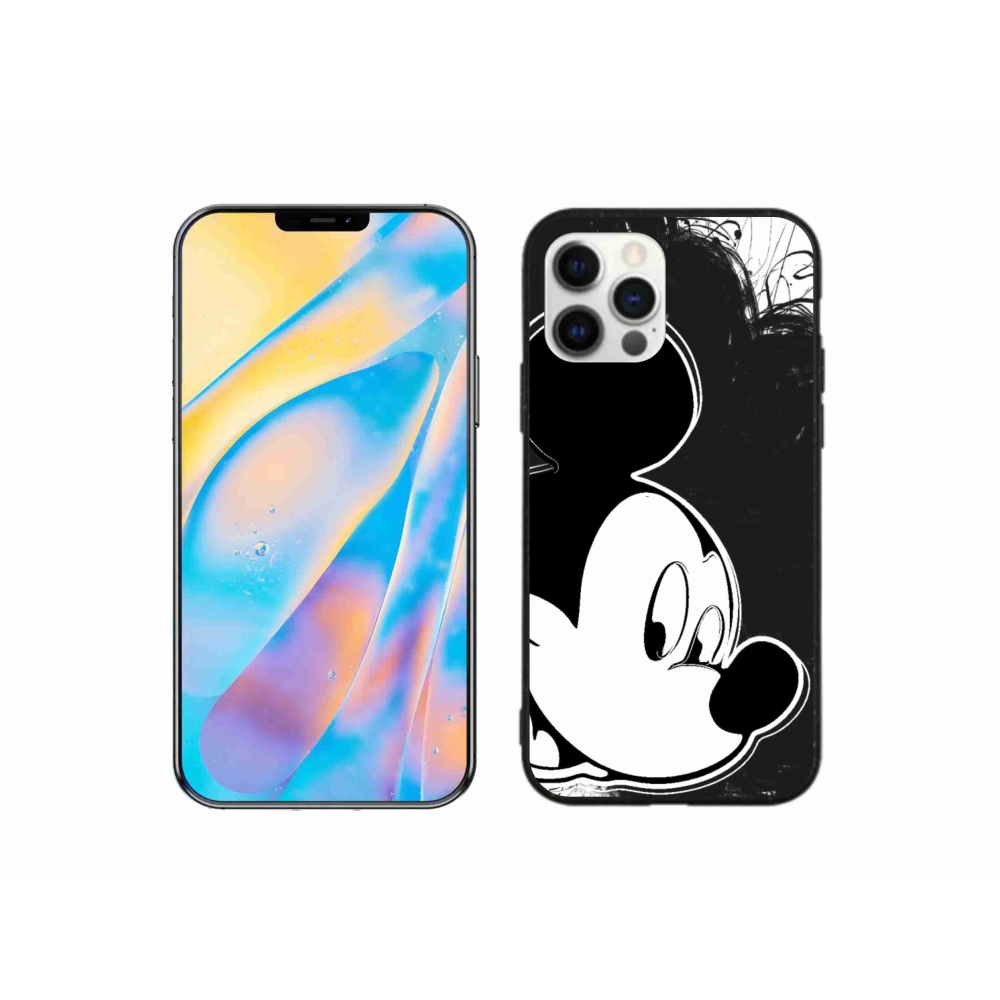 Gelový kryt mmCase na iPhone 12 - mickey mouse 1
