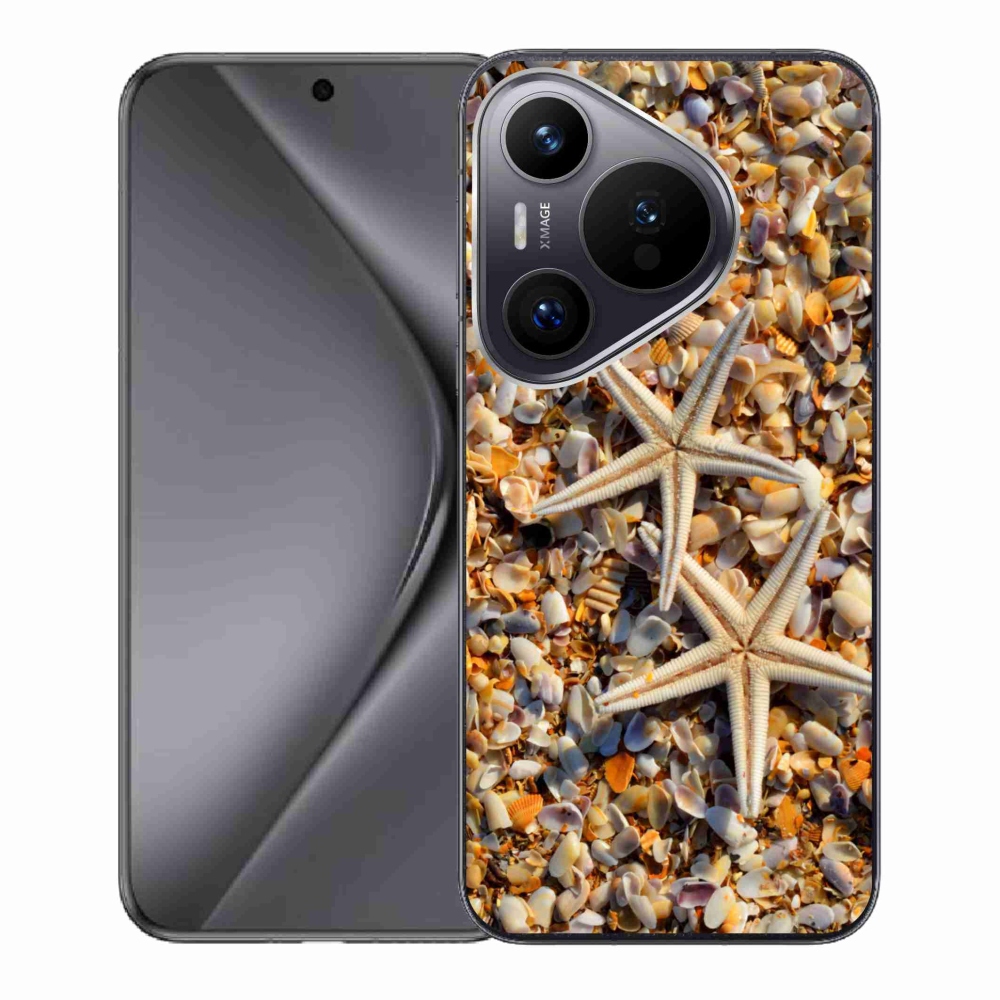 Gelový kryt mmCase na Huawei Pura 70 - mořské hvězdice