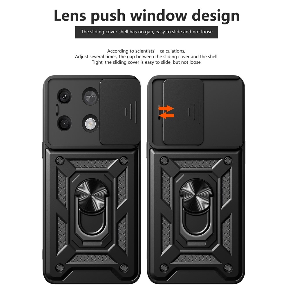 Slide odolný kryt na Xiaomi Redmi Note 13 5G - černý