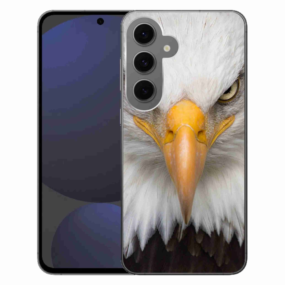 Gelový kryt mmCase na Samsung Galaxy S24 FE - orel