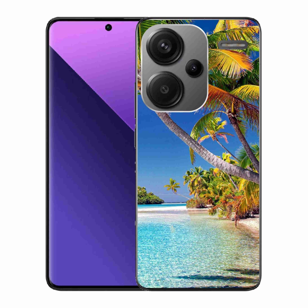 Gelový obal mmCase na Xiaomi Redmi Note 13 Pro+ 5G - mořská pláž