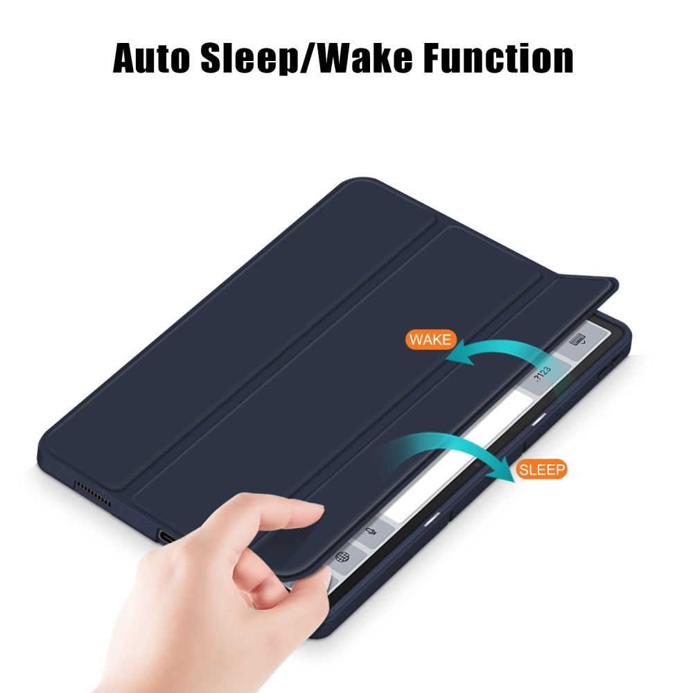 Case chytré zavírací pouzdro na tablet Lenovo Tab P12 - tmavěmodré