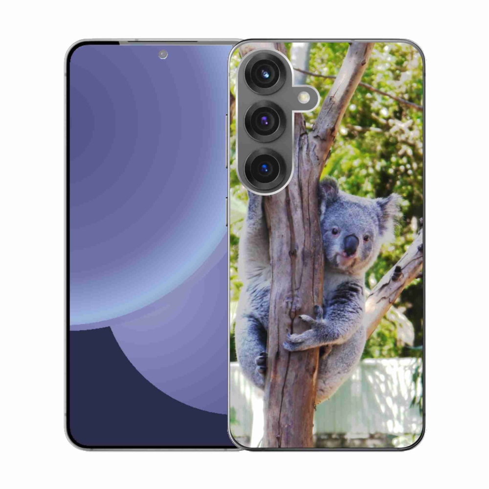 Gelový kryt mmCase na Samsung Galaxy S25 - koala
