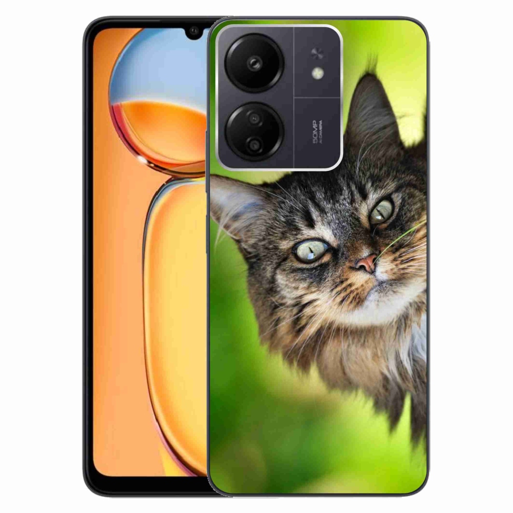 Gelový kryt mmCase na Xiaomi Poco C65/Redmi 13C - kočka 3