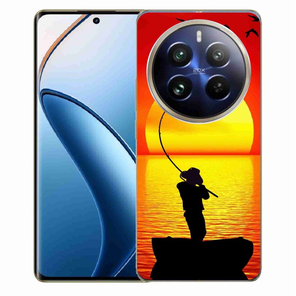 Gelový kryt mmCase na Realme 12 Pro 5G/12 Pro+ 5G - rybaření